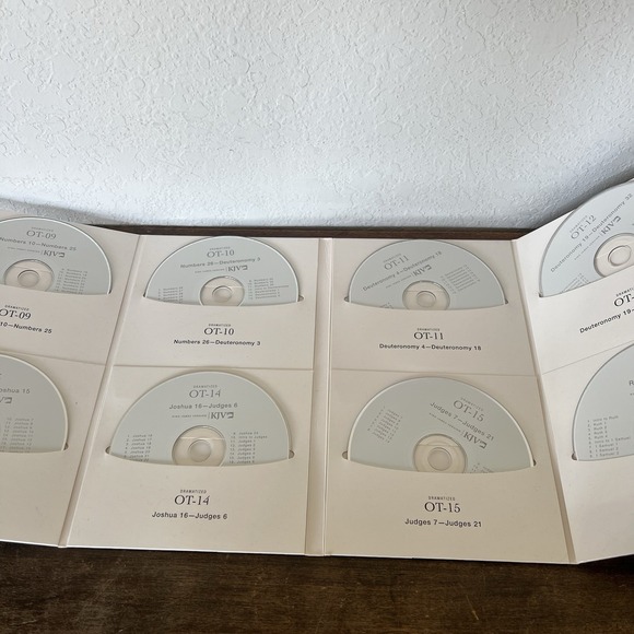 Dramatized King James Version KJV Audio Bible 64 CD Box Set Zondervan - Picture 7 of 8